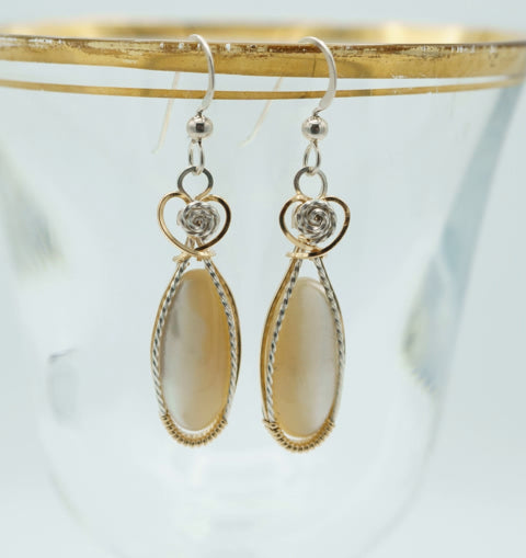 Stone Drop Earrings